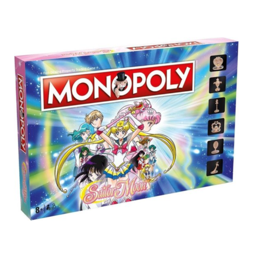 Monopoly - Sailor Moon - Gezelschapsspel - Engelstalig Bordspel