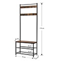 Parya Home - Wardrobe Rack With Shoe Rack