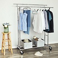 Parya Home - Adjustable clothes rack - Silver