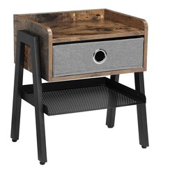 Parya Home - Side table - Vintage Bedside table