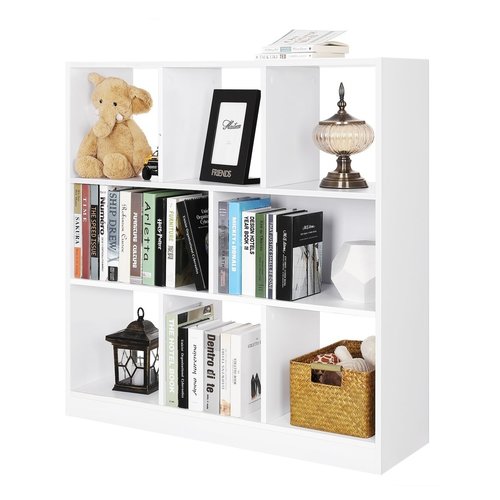 Parya Home - Bookcase - 8 compartments