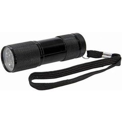 Military Flashlight - UV Lighting - Black