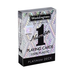 Number 1 - Waddingtons of London - Platinum Kaartset