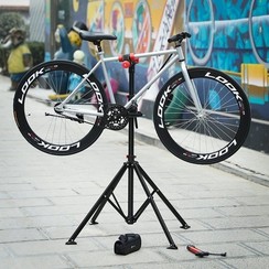 Strong Bicycle Mounting Stand with Tool Box