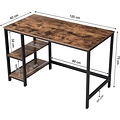 Vasagle Vasagle desk - Work table - Vintage table - Wood