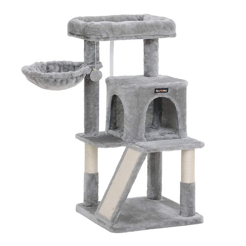 Parya Pets Parya Pets - Scratch Post - Viewing Platform - 96 cm - Grey