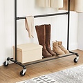 Songmics - Clothes Rack On Wheels - Black