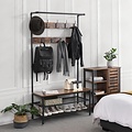 Parya Home - Multi-functional Wardrobe - Shoe Rack - Vintage - Industrial