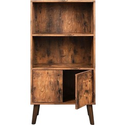 Vasagle - Retro Bookcase - Wood Look - 60 x 30 x 120 cm