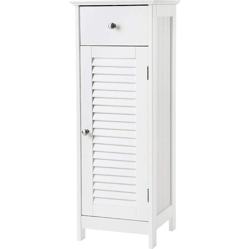 Narrow Wardrobe - MDF - 87cm - White