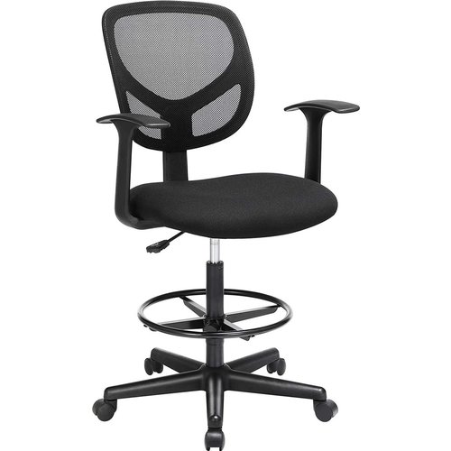 Songmics Office chair - Black - Polyurethane - 70 x 70 x 128