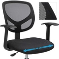 Songmics Office chair - Black - Polyurethane - 70 x 70 x 128