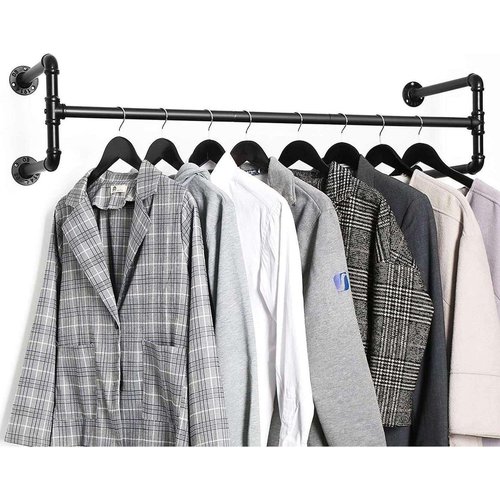 2 Wall bars - Clothes Rack - clothes rail 110 x 30 x 29,3 CM