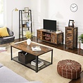 Tv Furniture - Vintage - Brown - Metal - 110 x 40 x 50