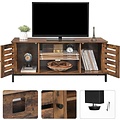 Tv Furniture - Vintage - Brown - Metal - 110 x 40 x 50