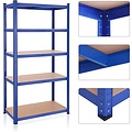 Parya Garden - Shelving unit - 200 x 100 x 50 cm - 5 Shelves