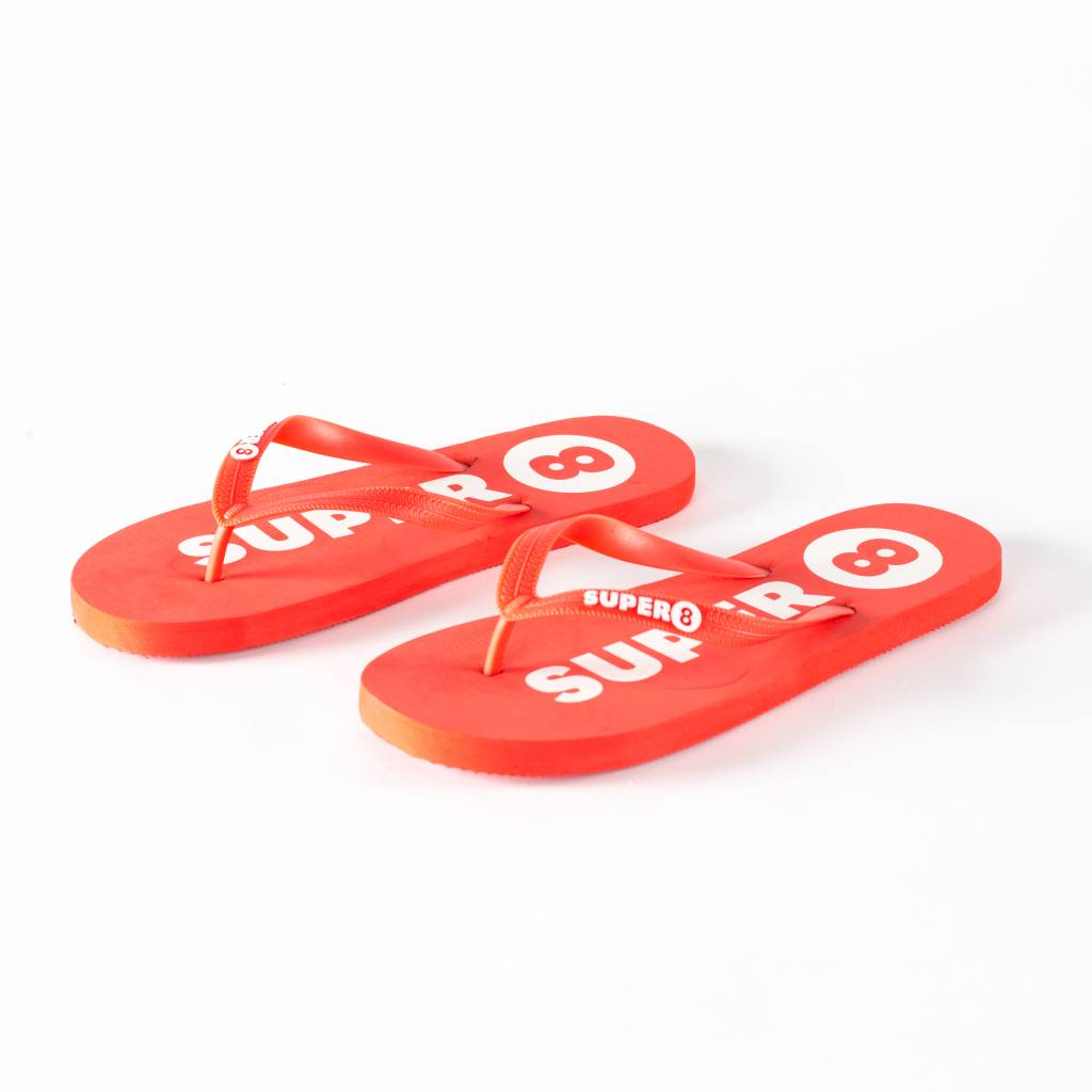 SUPER 8 SUPER 8 - flipflops (rood)