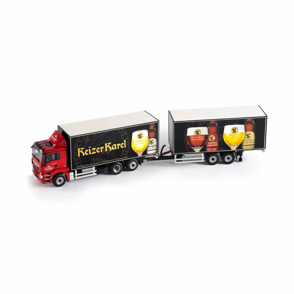 Charles Quint Keizer Karel - vrachtwagen MAN TGS met wipkar Charles Quint Keizer Karel - vrachtwagen MAN TGS met wipkar