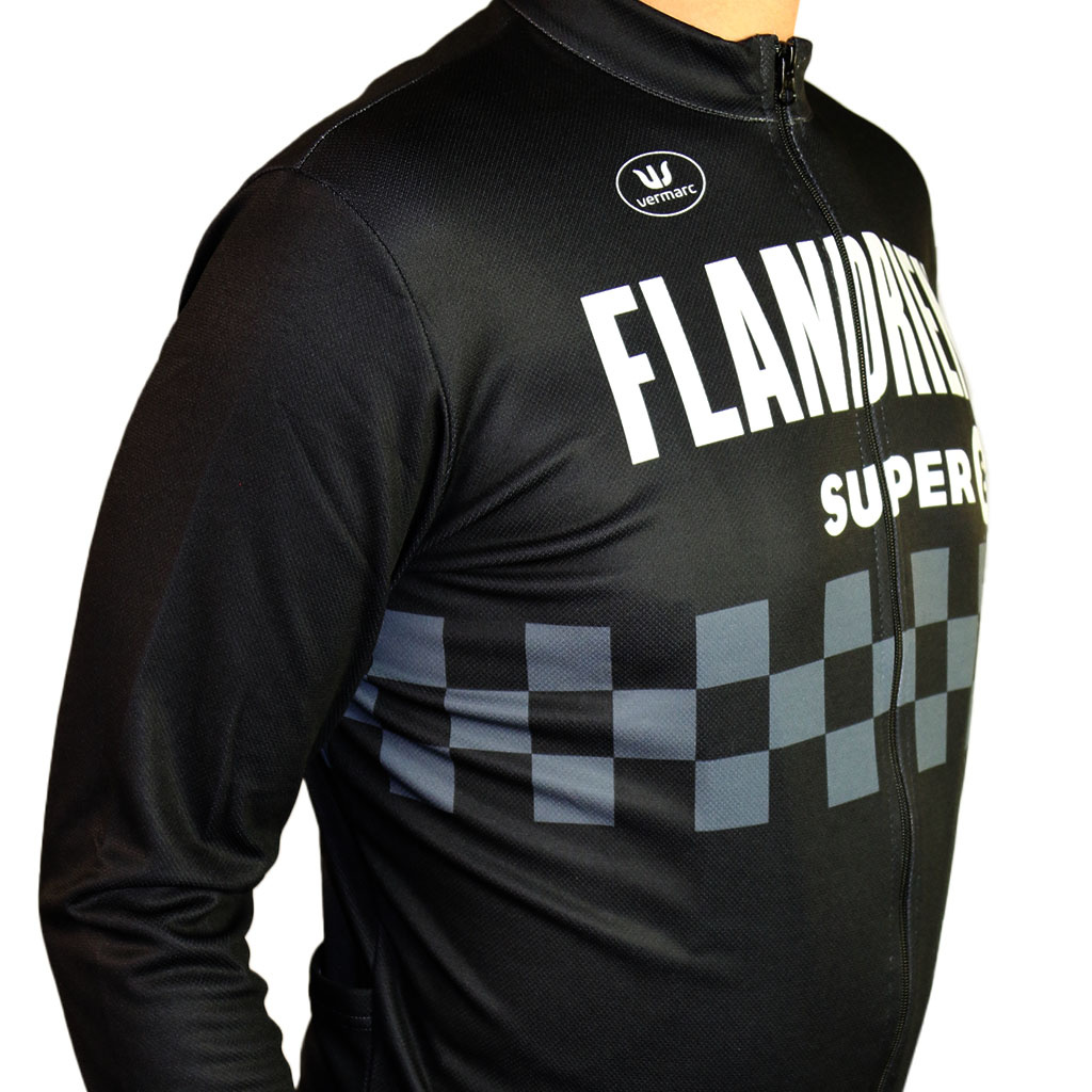 SUPER 8 SUPER 8 Flandrien - Peugeot jersey long sleeves (mid-season) SUPER 8 SUPER 8 Flandrien - Peugeot jersey long sleeves (mid-season)
