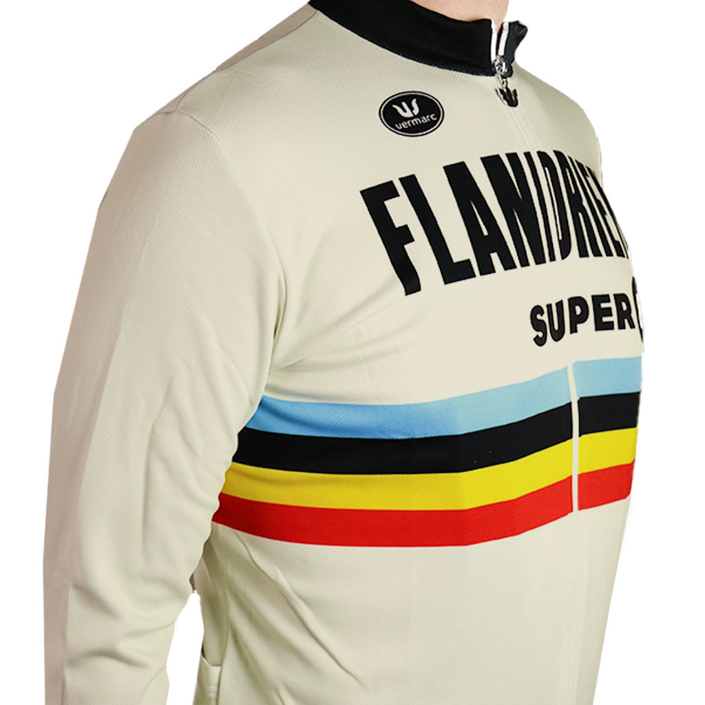 SUPER 8 SUPER 8 Flandrien - leader jersey long sleeves (mid-season) SUPER 8 SUPER 8 Flandrien - leader jersey long sleeves (mid-season)