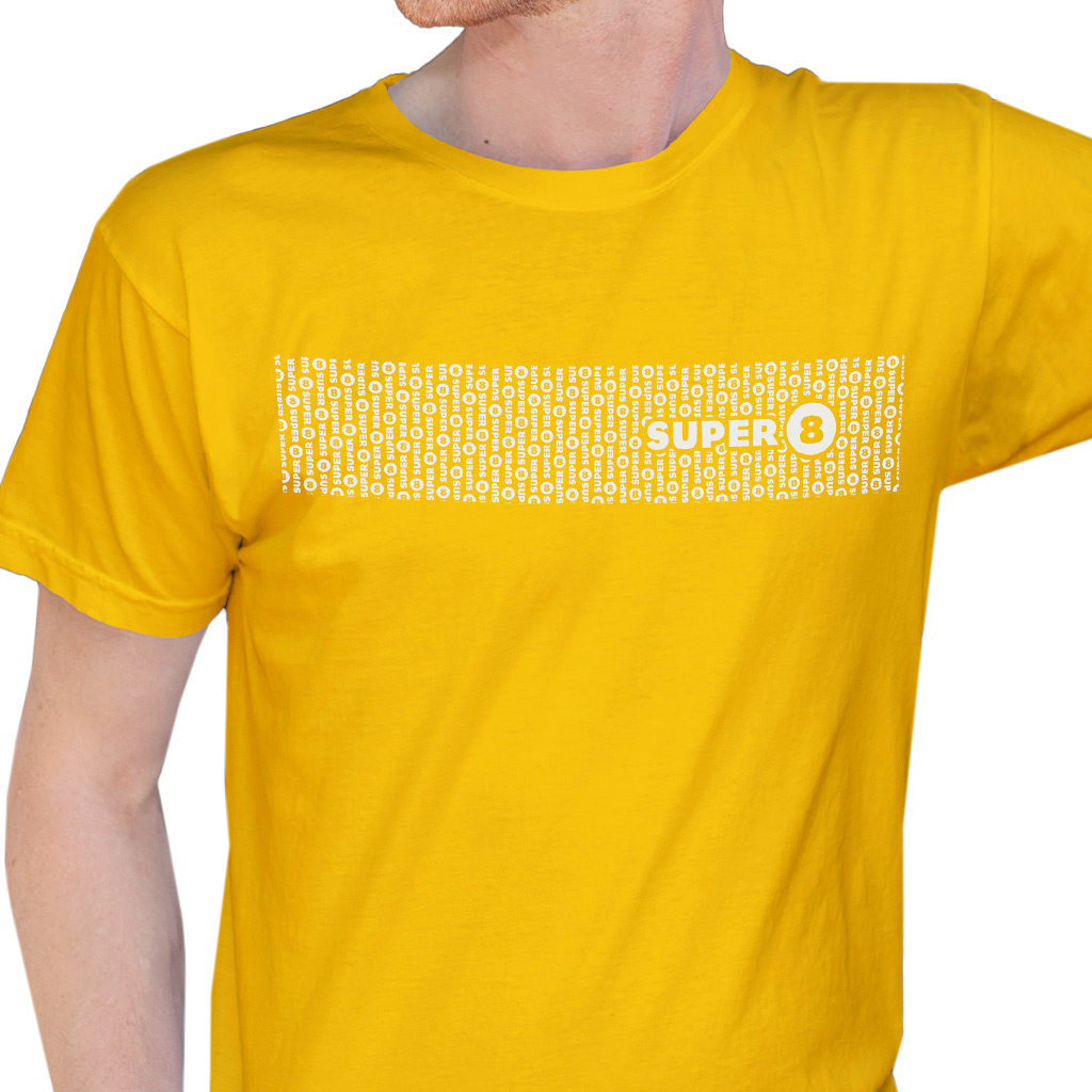 SUPER 8 SUPER 8 - T-shirt summer (geel)