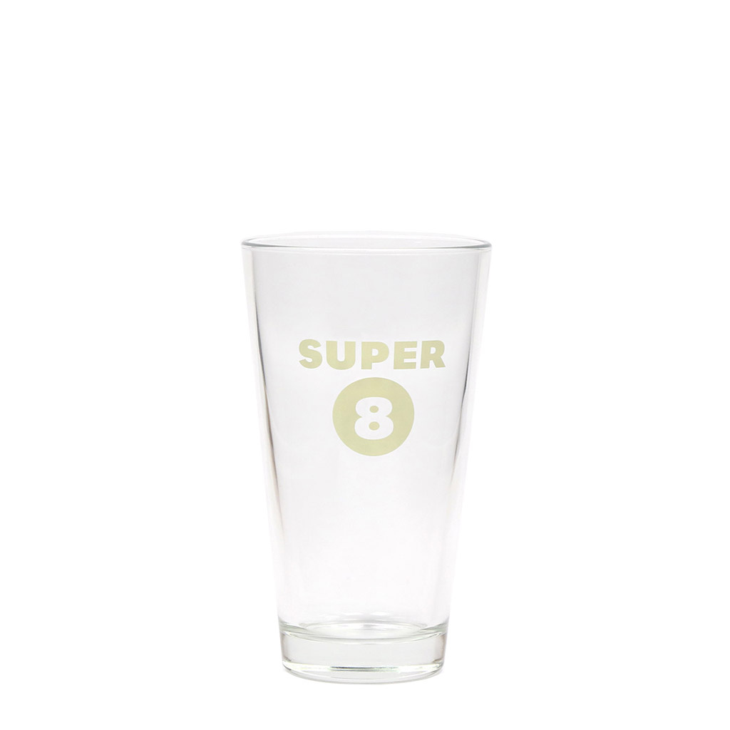 SUPER 8 SUPER 8 - glas 'boerke' 25 cl
