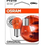 Osram Original Line gloeilamp 12v 21w bau15S Amber