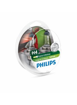 Philips H4 Longlife EcoVision Blister double