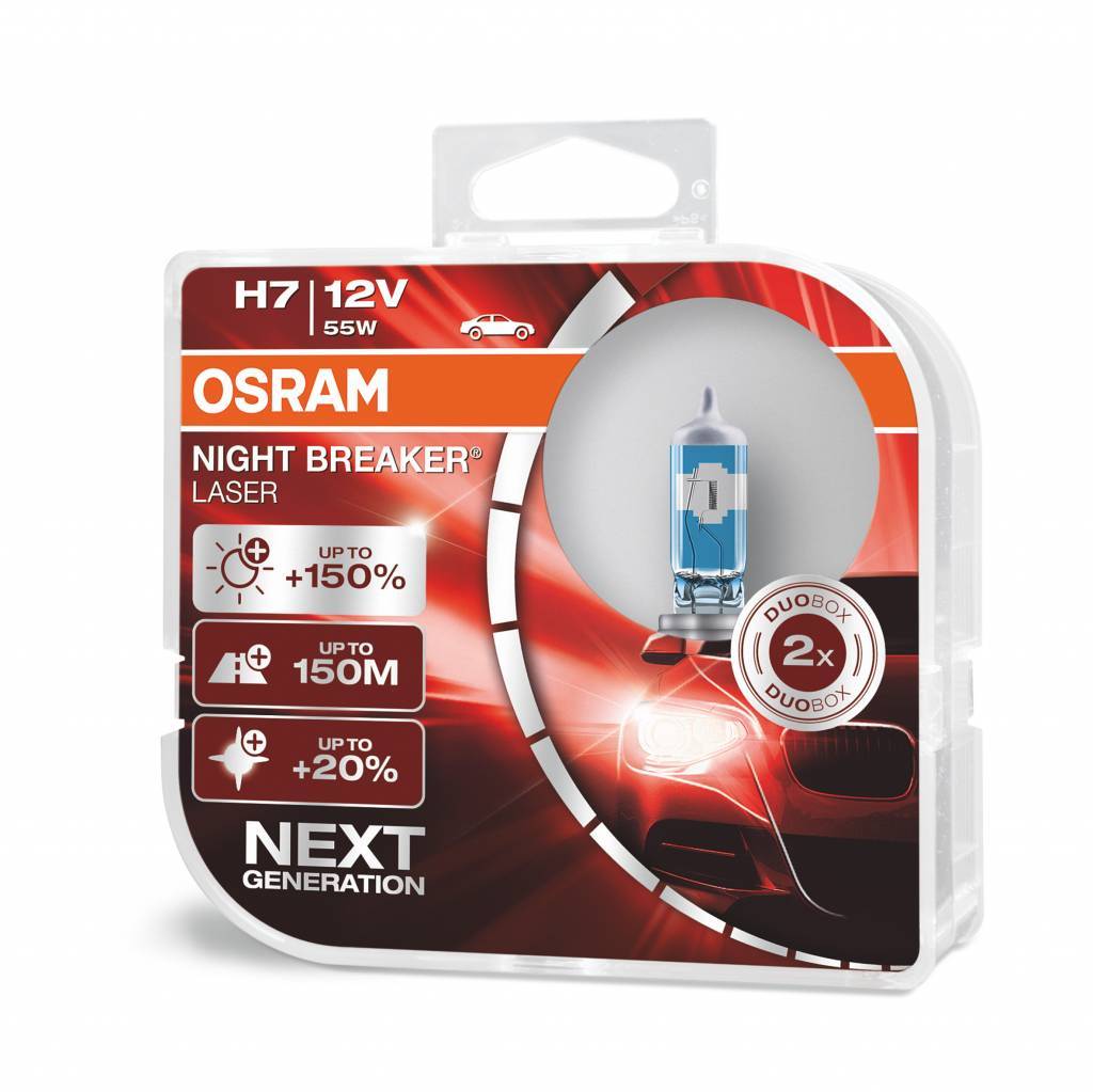 Osram H7 Nightbreaker laser Double