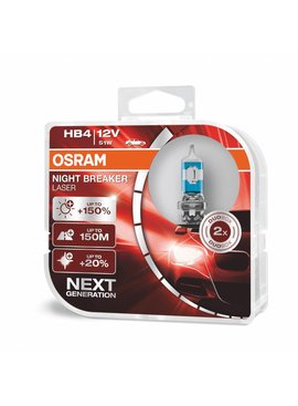 Osram 9006/HB4 Nightbreaker laser Duo