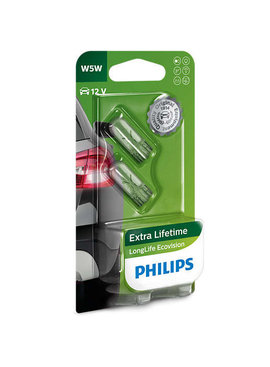 Philips Longlife Ecovision wedgebase 12v 5w