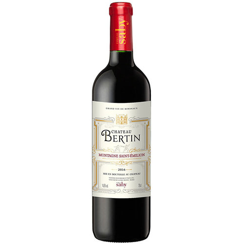 2019 Montagne St. Emilion, Chateau Bertin, Vignobles Saby 2019 Montagne St. Emilion, Chateau Bertin, Vignobles Saby