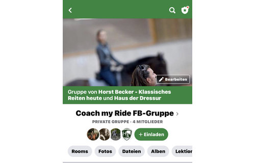 Facebook-Gruppe COACH MY RIDE - Jahresbeitrag 