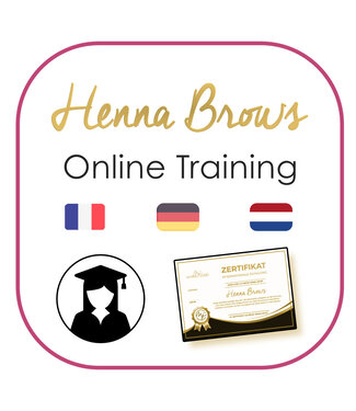 Marie-José Henna Brows Online Course