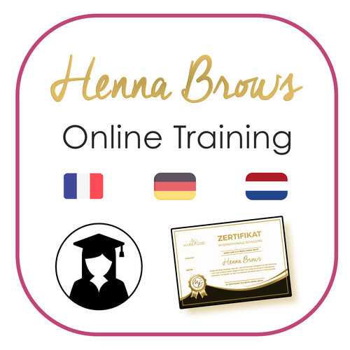 Marie-José Henna Brows Online Course (Dutch and German language)