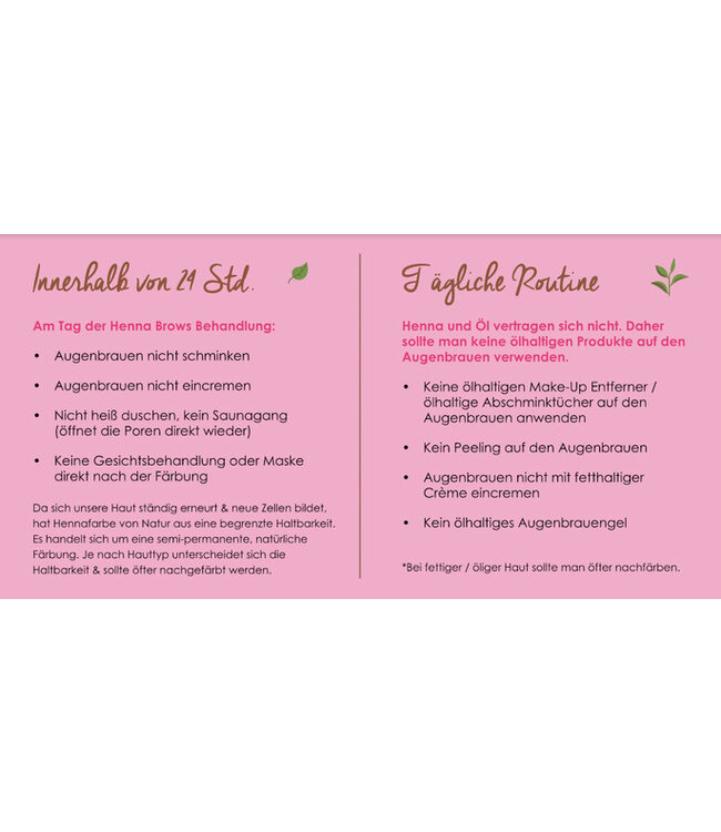 Marie-José After Care Flyer (25 stuks)