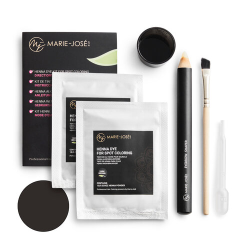 Marie-José Henné pour les sourcils - Set pour 10 applications