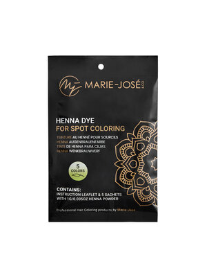 Marie-José Tinta hennè per sopracciglia - 5 x 1g