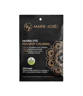 Marie-José Tinte de henna para cejas - 5 x 1g
