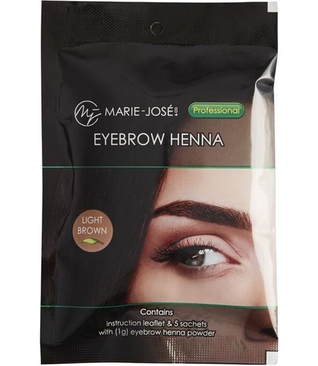 Marie-José Henna Augenbrauenfarbe  - 5 x 1g