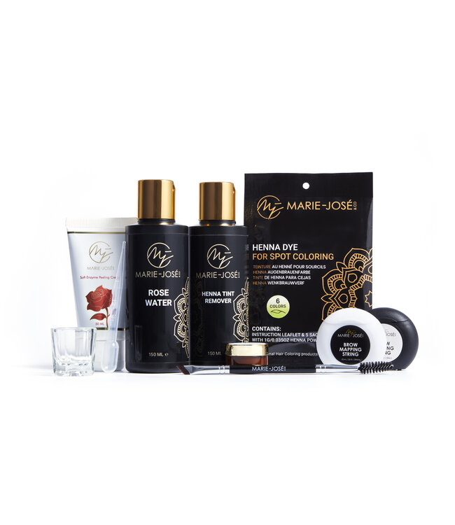 Marie-José Alles-in-één Henna Brows Kit voor Professionals