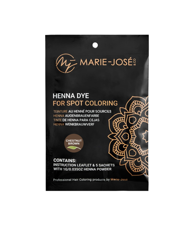 Marie-José Henna Augenbrauenfarbe  - 5 x 1g