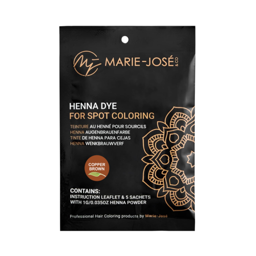 Marie-José Henna Eyebrow Tint  - 5 x 1g