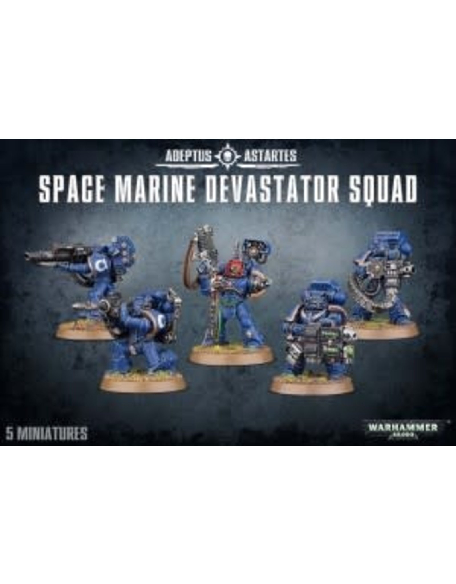 Games-Workshop Space Marine Devastator Squad