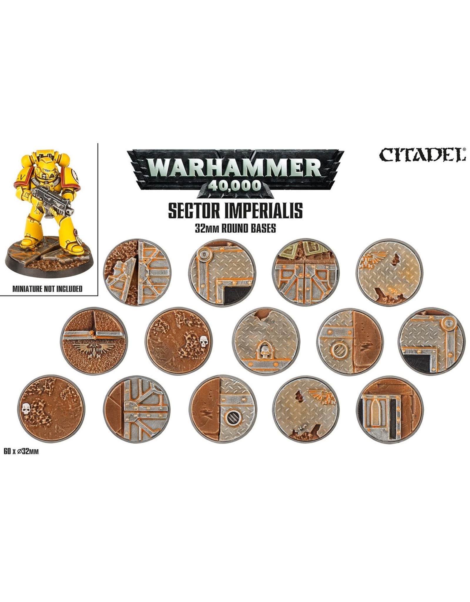 Games-Workshop Sector Imperialis: 32mm Round Bases
