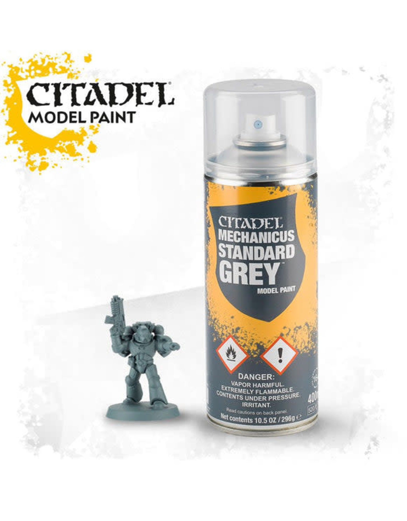 Games-Workshop Citadel Spray can Mechanicus Standard Grey 400ml