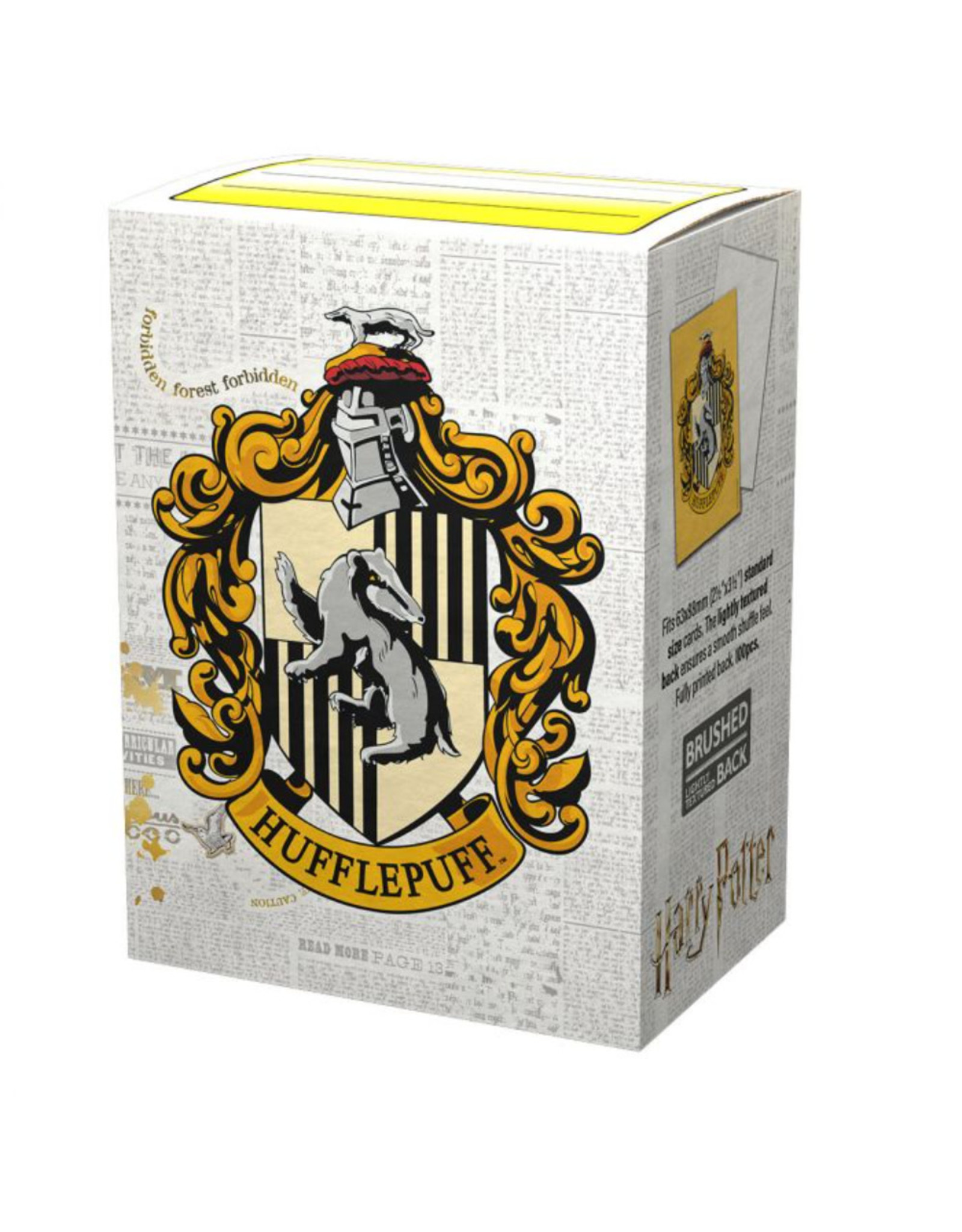 Dragon Shield Harry Potter Art Sleeves - Hufflepuff