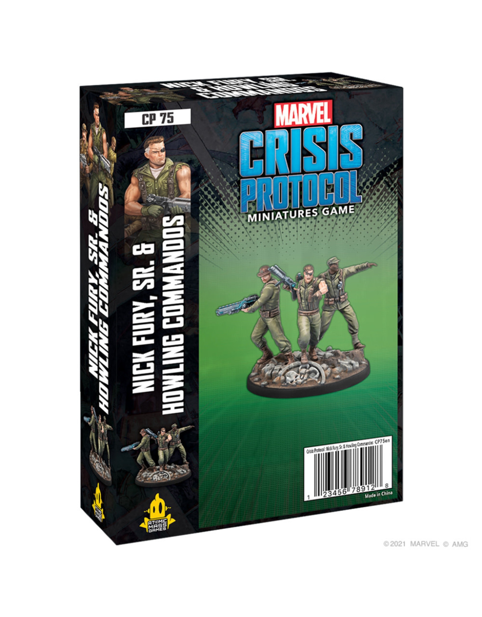 Marvel Crisis Protocol - Nick Fury, Sr. & Howling Commandos