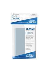 Ultimate Guard Ultimate Guard Classic Soft Sleeves Japanese Size Clear