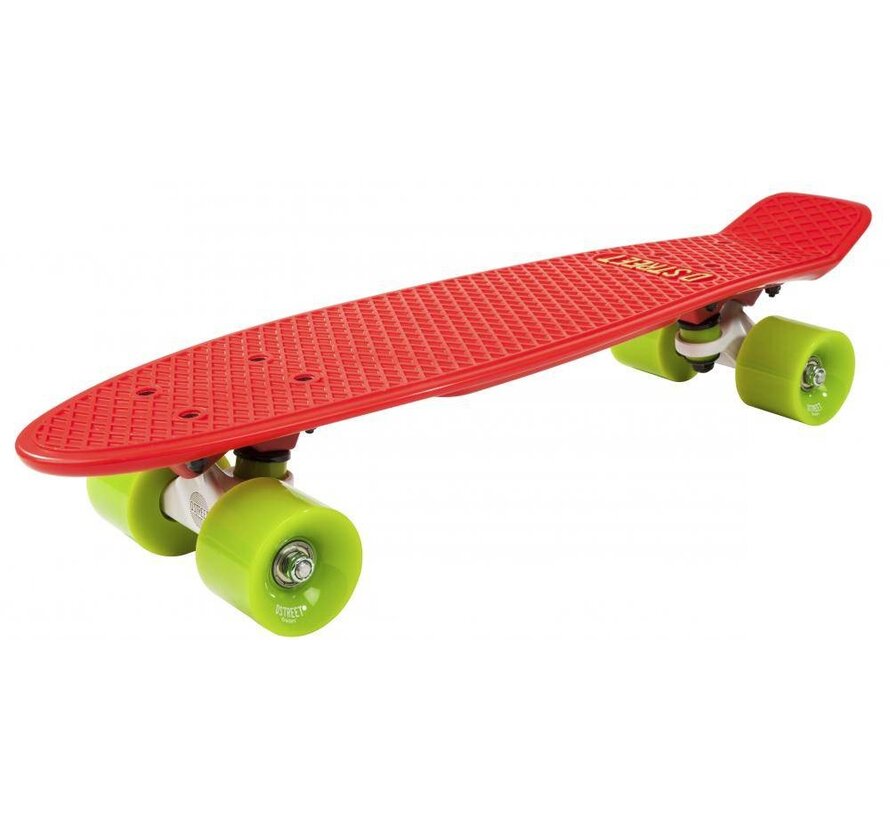 D-STREET PENNY BOARD, ROOD/LIME